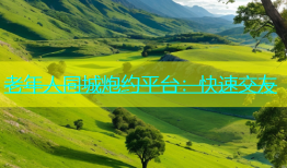 老年人同城炮约平台：快速交友