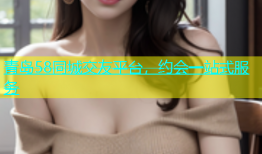 青岛58同城交友平台，约会一站式服务