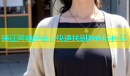 镇江同城平台，快速找到附近的伴侣
