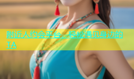 附近人约会平台，轻松遇见身边的TA